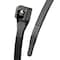 Gardner Bender Cable Tie, 14 in L, 4 in Max Bundle Dia., Black, Nylon 6/6, 50 lb Strength 45-314UVBFZ - alternate 3